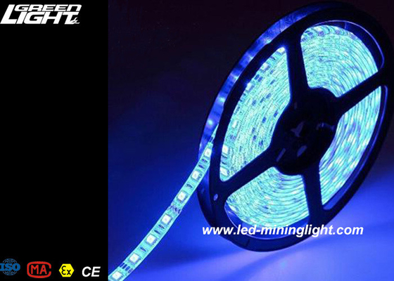 Luzes de tira conduzidas impermeáveis internas/exteriores para a decoração da casa, 5m do RGB pelo rolo