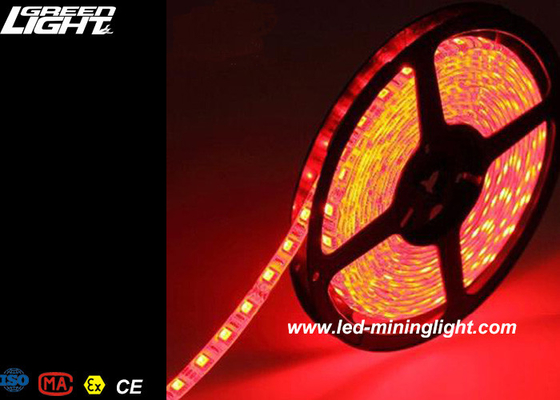Luzes de tira conduzidas impermeáveis internas/exteriores para a decoração da casa, 5m do RGB pelo rolo