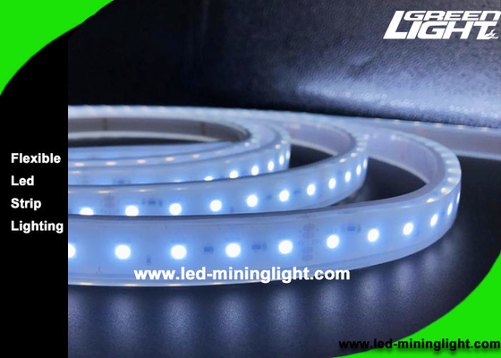 24 do rolo flexível das luzes de tira 5m/do diodo emissor de luz do volt vidas longas à prova de explosões