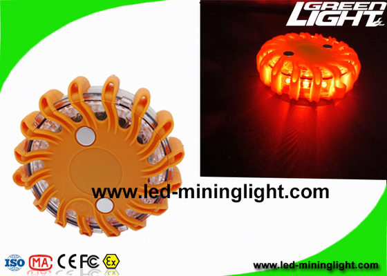Alargamento de advertência recarregável magnético do diodo emissor de luz de FRED Flashing Roadside Emergency Disc com o impacto impermeável - resistente