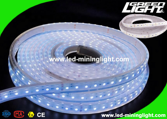 A tira flexível impermeável do diodo emissor de luz de SMD 5050 ilumina a luz da fita conduzida de 5m para a mineração subterrânea escavando um túnel