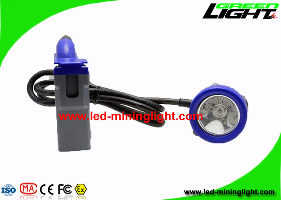 Lâmpada de tampão resistente 10000 Lux With Cable dos mineiros de choque 1.4m/1.6m