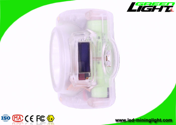 100000 horas de luzes de mineração sem corda ardem - resistente com tela de OLED