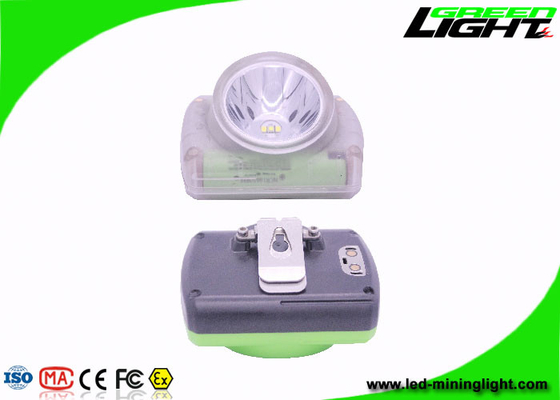 Os mineiros da segurança tampam o diodo emissor de luz sem corda das lâmpadas recarregável para a luz de caça carbonosa