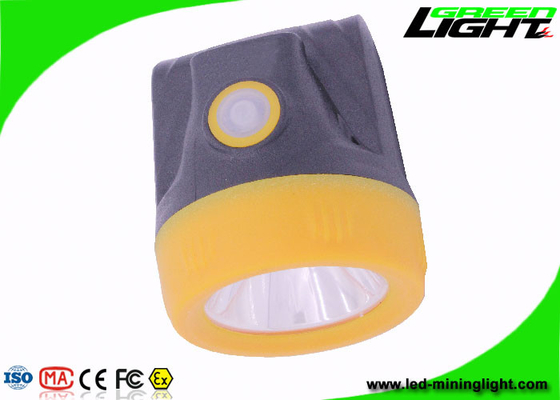 Farol recarregável impermeável dos mineiros IP68 10000 Lux com escudo colorido e 220g fácil levar