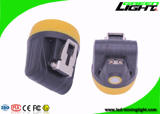 Farol recarregável impermeável dos mineiros IP68 10000 Lux com escudo colorido e 220g fácil levar
