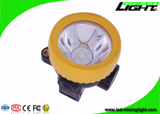 Capacidade amarela da bateria da lâmpada de tampão 2,2 dos mineiros do diodo emissor de luz Ah com uma garantia do ano