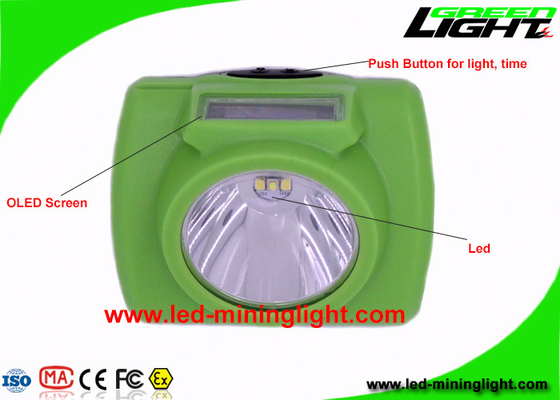 Estrutura destacável da luz de 13000 Lux Rechargeable Led Hard Hat anti - explosão