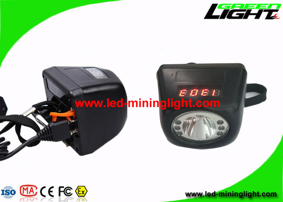 Luzes de mineração portáteis sem fio do tampão de Digitas com painel LCD 4.8Ah 8000 Lux