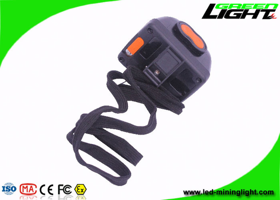Mineração industrial 8000 recarregáveis claros Lux High Beam Black Color do diodo emissor de luz com a tela digital impermeável com corda da segurança