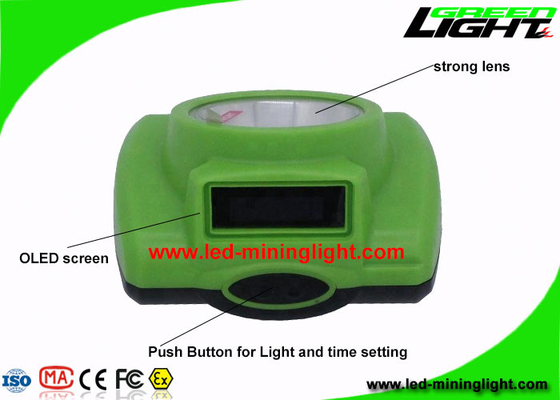 O capacete de segurança de mineração personalizado ilumina o grampo de 13000 Lux With Adjustable Stainless Steel