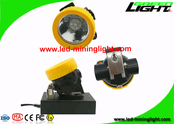 Tempo da longa vida do farol do diodo emissor de luz de Li - de Ion Battery Rechargeable Miners Cree