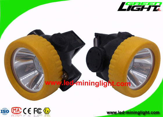 Lâmpada de tampão da mineração do diodo emissor de luz de 4000 Lux, luzes da mineração de Plastic Material Coal do coordenador