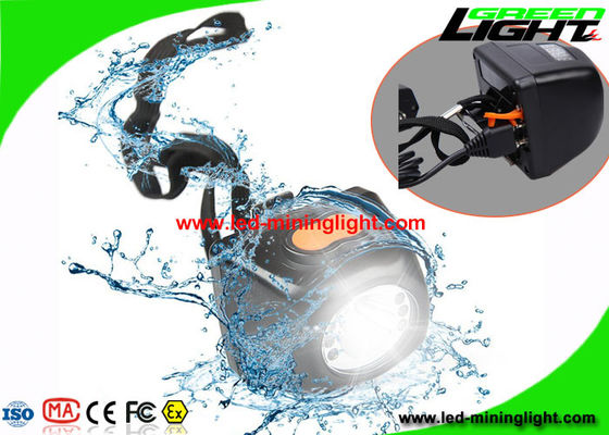 lâmpada principal IP67 da luz do tampão da mineração de 4.5Ah Digitas com as 18 horas que iluminam o tempo de trabalho