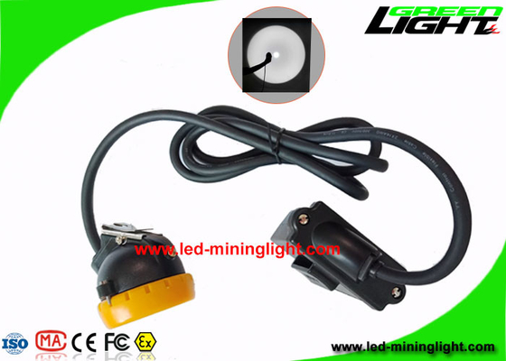 7,8 Ah farol IP68 dos mineiros de carvão do feixe alto impermeável com Li - Ion Battery recarregáveis