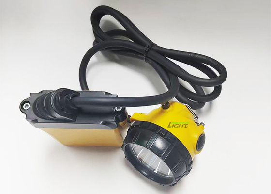 348lum 3W Lâmpada de mina de carvão Lâmpadas de cabeça de segurança de mineiros a LED recarregáveis 10,4Ah Grande capacidade de bateria