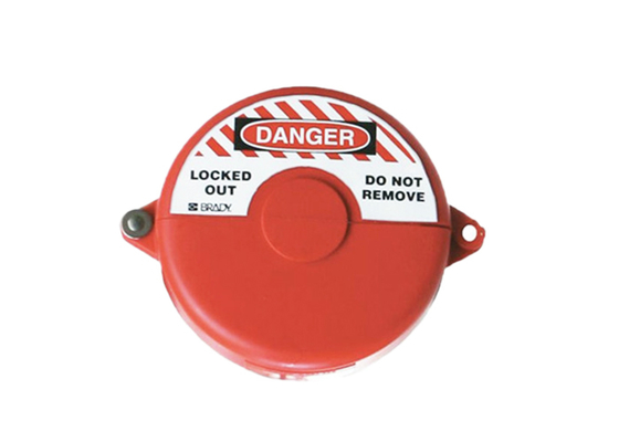 Bloqueio de Válvula Gaveta Vermelho para Válvulas de 25mm-330 mm, Bloqueio de Válvula Gaveta Padrão Material ABS