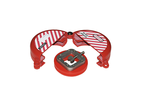 Bloqueio de Válvula Gaveta Vermelho para Válvulas de 25mm-330 mm, Bloqueio de Válvula Gaveta Padrão Material ABS