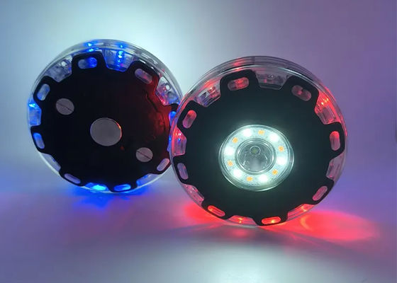 Luz de aviso LED multi-modos Flash Beacon para caminhões, reboques, veículos, equipamentos e segurança rodoviária, luz de trabalho LED