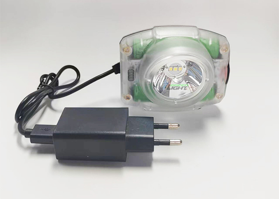 Lâmpadas portáteis de mineração sem fio LED Faróis de mineração 528Lum 7Ah IP68 Lâmpada de mina de carvão