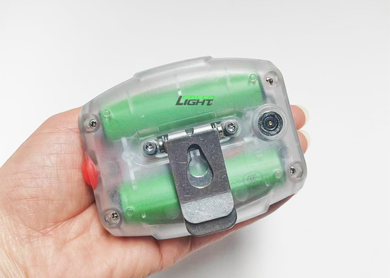 Lâmpada Mini Miner 3.5Ah 13000lux Capa de capacete Lâmpada Subterrânea Miner 149g