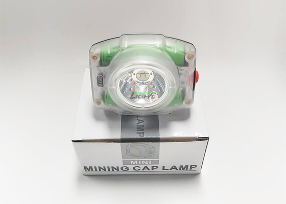 Lâmpada Mini Miner 3.5Ah 13000lux Capa de capacete Lâmpada Subterrânea Miner 149g