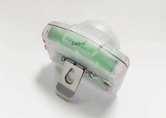 Lâmpada de capacete LED à prova d'água de tamanho compacto 199g, farol de mineiro 23000lux 4,4W, luz de mineiro potente