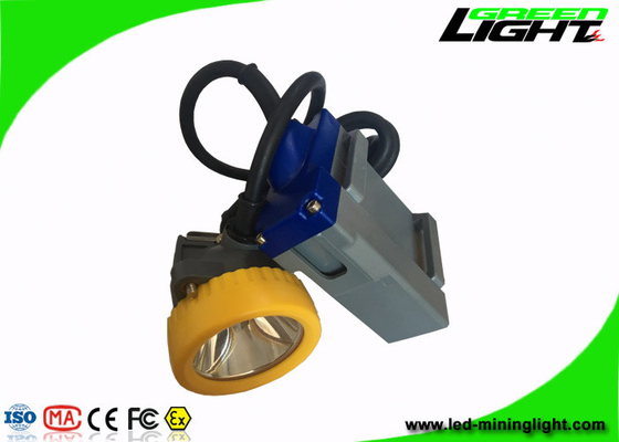 Brilhante super recarregável do farol 15000lux do diodo emissor de luz de Digitas com vida da bateria de 1000 ciclos