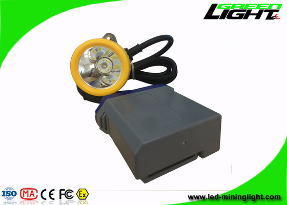 Brilhante super recarregável do farol 15000lux do diodo emissor de luz de Digitas com vida da bateria de 1000 ciclos