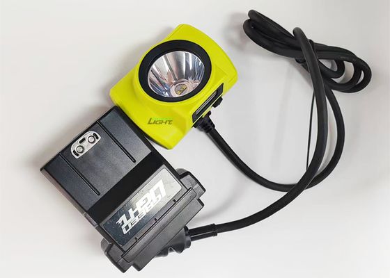 High Bright 25000lux Safety Underground Miner Cap Lamp Explosion-proof 530lum 14Ah Mining Lamps 60hrs Runtime