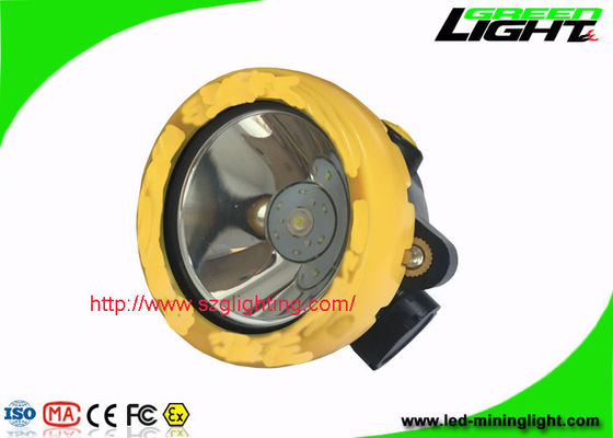laranja impermeável de 4000lux IP68/diodo emissor de luz preto que mina uma vida clara de 1000 ciclos a luta contra o incêndio/estaleiro