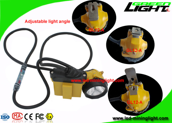 A lâmpada de mineração recarregável do diodo emissor de luz personalizou a cor com luz de aviso da segurança
