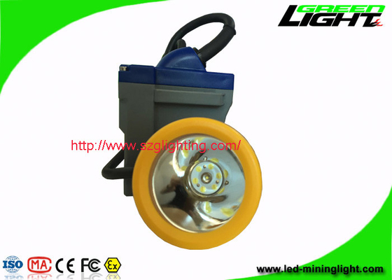 Os mineiros de pouco peso do diodo emissor de luz iluminam a luz alta impermeável do capacete de mineiros de IP68 15000lux Brigtness