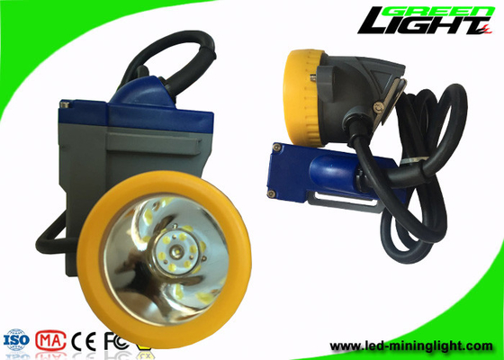 Os mineiros de pouco peso do diodo emissor de luz iluminam a luz alta impermeável do capacete de mineiros de IP68 15000lux Brigtness