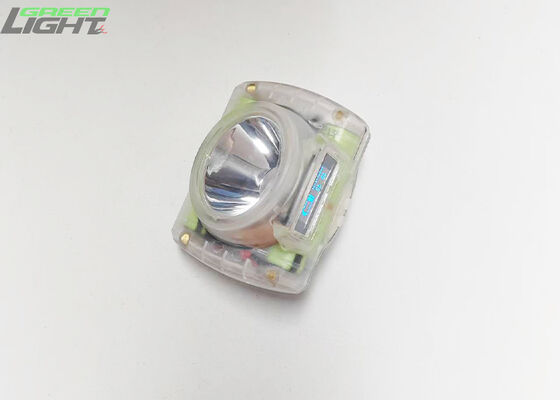 Explosion Proof Cordless Led Coal Mining Cap Lamp IP68 Oled Screen 20000lux Miner's Lamp