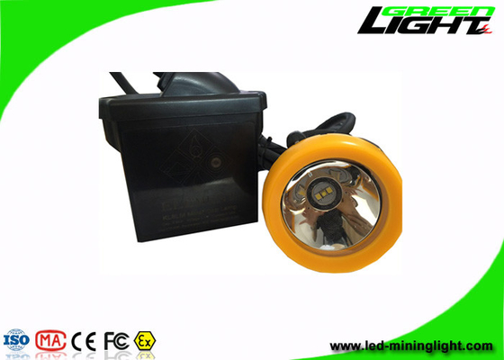 o bloco da bateria do li-íon 7.8Ah prendeu a luz de mineração do diodo emissor de luz, minando luzes do tampão com PC preto/alaranjado Shell