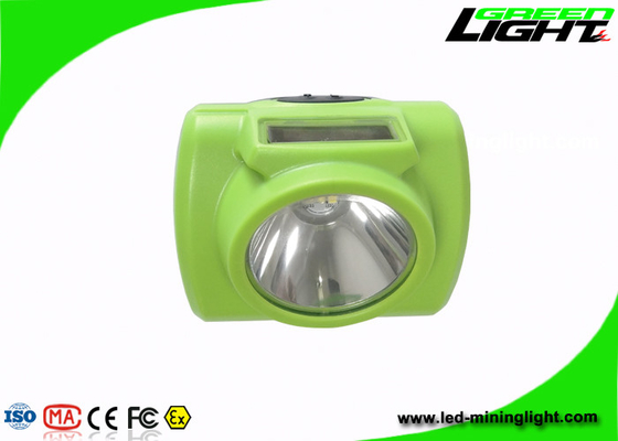   de pouco peso 6.8Ah Li - Ion Battery With Green Color do farol da mineração do diodo emissor de luz 200g
