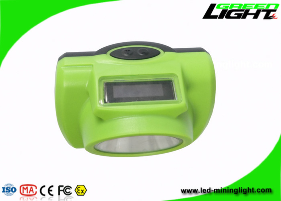   de pouco peso 6.8Ah Li - Ion Battery With Green Color do farol da mineração do diodo emissor de luz 200g