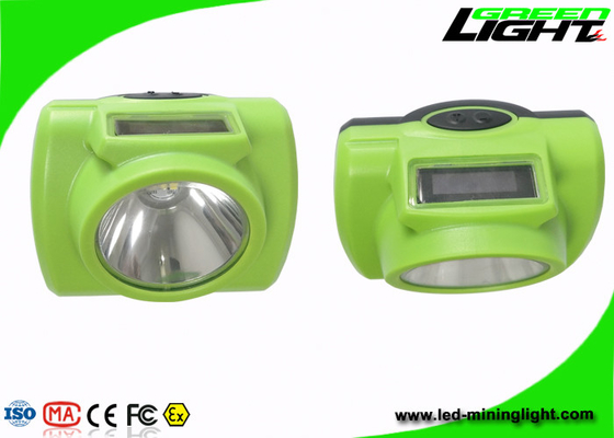 25000lux o tempo de funcionamento do brilho 13-15hourd conduziu faróis de mineração com carga oled de USB da tela e do apoio