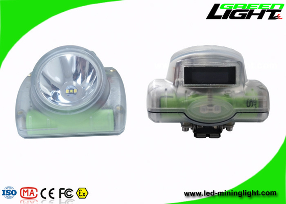 Farol recarregável sem corda do diodo emissor de luz, lâmpada de mineração do diodo emissor de luz com cor transparente