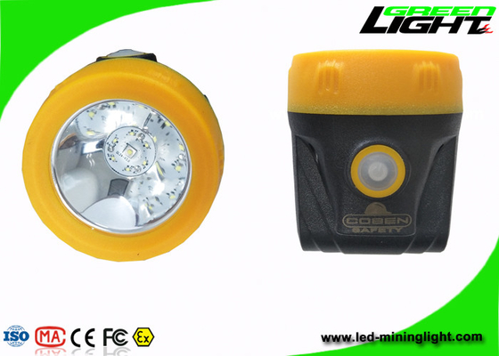 Brilho de mineração sem corda impermeável 10000 Lux With Magnetic Charging Port do feixe alto de lâmpada de tampão da estrutura completa