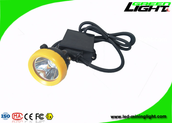O tampão de mineração amarrado do feixe alto ilumina 10000 Lux With 6.6Ah Li - Ion Battery Pack