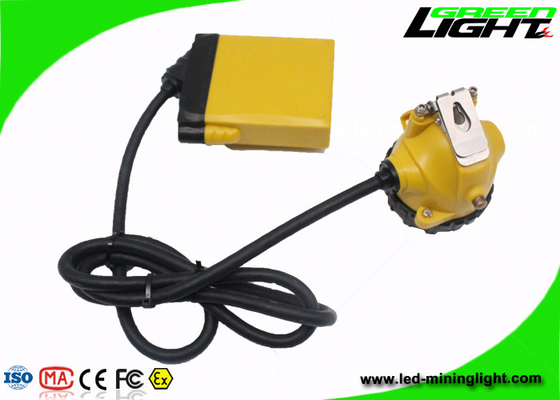 Farol anti IP68 explosivo da mineração de 25000 Lux High Beam Corded Led impermeável