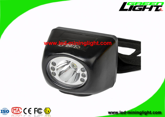 8000 impermeáveis recarregáveis Lux Coal Miners Headlamp With 15 horas de tempo de iluminação