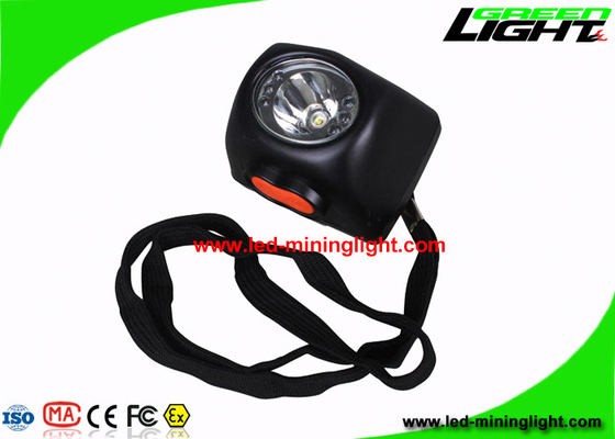 8000 impermeáveis recarregáveis Lux Coal Miners Headlamp With 15 horas de tempo de iluminação