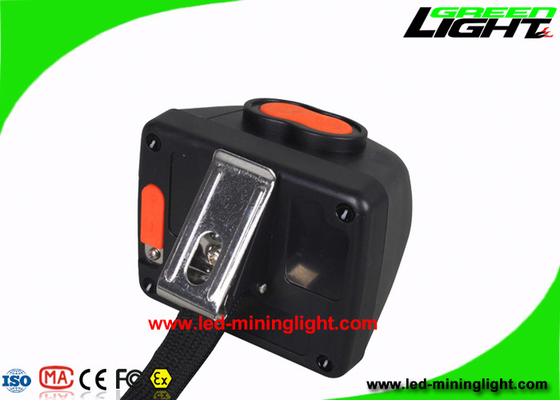 8000 impermeáveis recarregáveis Lux Coal Miners Headlamp With 15 horas de tempo de iluminação