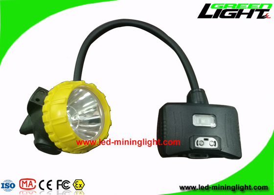 o tampão da mineração da bateria de 6.8Ah Panasonic ilumina a bateria de 15000 Lux Coal Underground Hard Hat