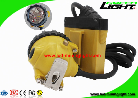 aviso alto da baixa potência de Cree With Cable SOS do feixe da luz do capacete de mineiros 10.4Ah baixo