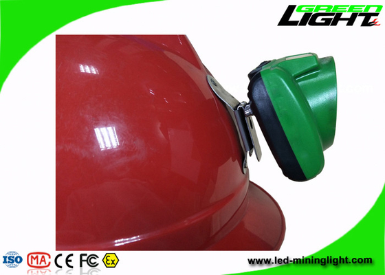 O capacete de segurança sem corda portátil da mineração do diodo emissor de luz conduziu o lítio Lon Battery do Lux IP68 das luzes 13000