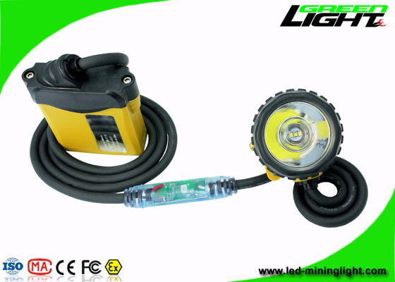 Anti bateria explosiva de Lux Illuminance With 10.4Ah da luz 25000 do capacete de mineiros